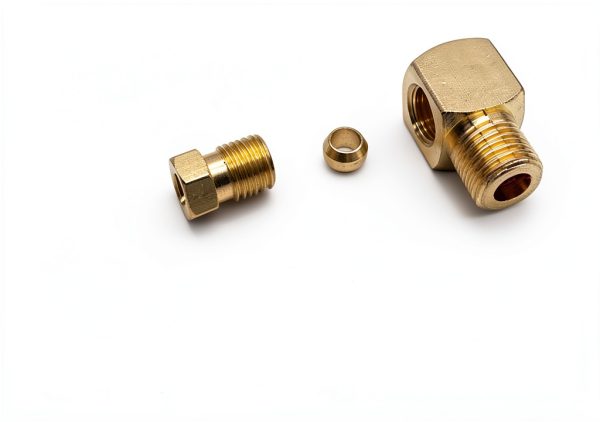 Qinlu Brass Fitting 4mm/6mm to M6 M8 M10 1/8" BSP Male Thread-1