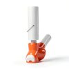 FORMUFIT 1-1/4" 5 Way Cross PVC Fitting Orange UV Resistant Pack of 4-3