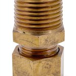 RFS Brass 35mm OD x 1" Male NPT Connector Compression Fittings, Light Series-0