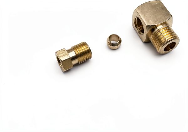 Qinlu Brass Fitting 4mm/6mm to M6 M8 M10 1/8" BSP Male Thread-2