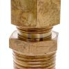 RFS Brass 35mm OD x 1" Male NPT Connector Compression Fittings, Light Series-1