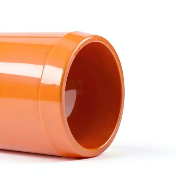 FORMUFIT 1-1/4" 5 Way Cross PVC Fitting Orange UV Resistant Pack of 4-5