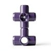 FORMUFIT 1-1/4" 5 Way PVC Fitting Purple Grade Pack of 4-2